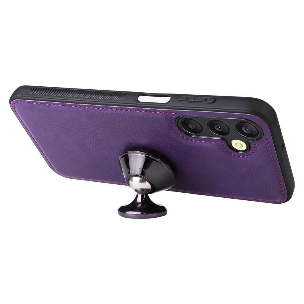 For Samsung Galaxy A25 5G (Global) (161.0 X 76.5 X 8.3mm) Case 2 In 1 Detachable Magnetic Leather Wallet Mobile Cover with Strap