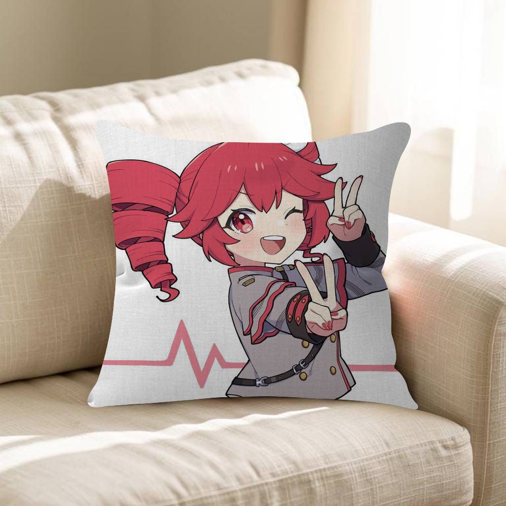 KKasane Teto Pillow Cover Sofa Cushion Cover Home Room Decoration Children Gift