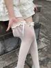 1/3 Pairs Women Ballet Style Long Socks Lolita Jk Lace Bow Summer Thin Breathable Soft Comfortable Knee Socks
