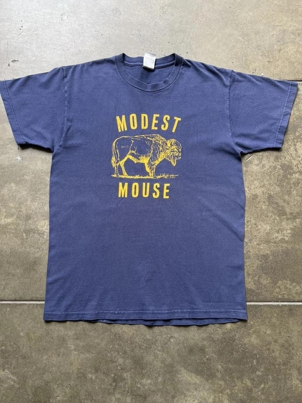 Modest Mouse Band Tour Basic Cotton Unisex T shirt Navy Reprint S-5XL BL2032 XXXXL
