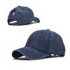 Solid Simple Color Women Casual Sun Shading Cotton Baseball Cap Outdoor For
