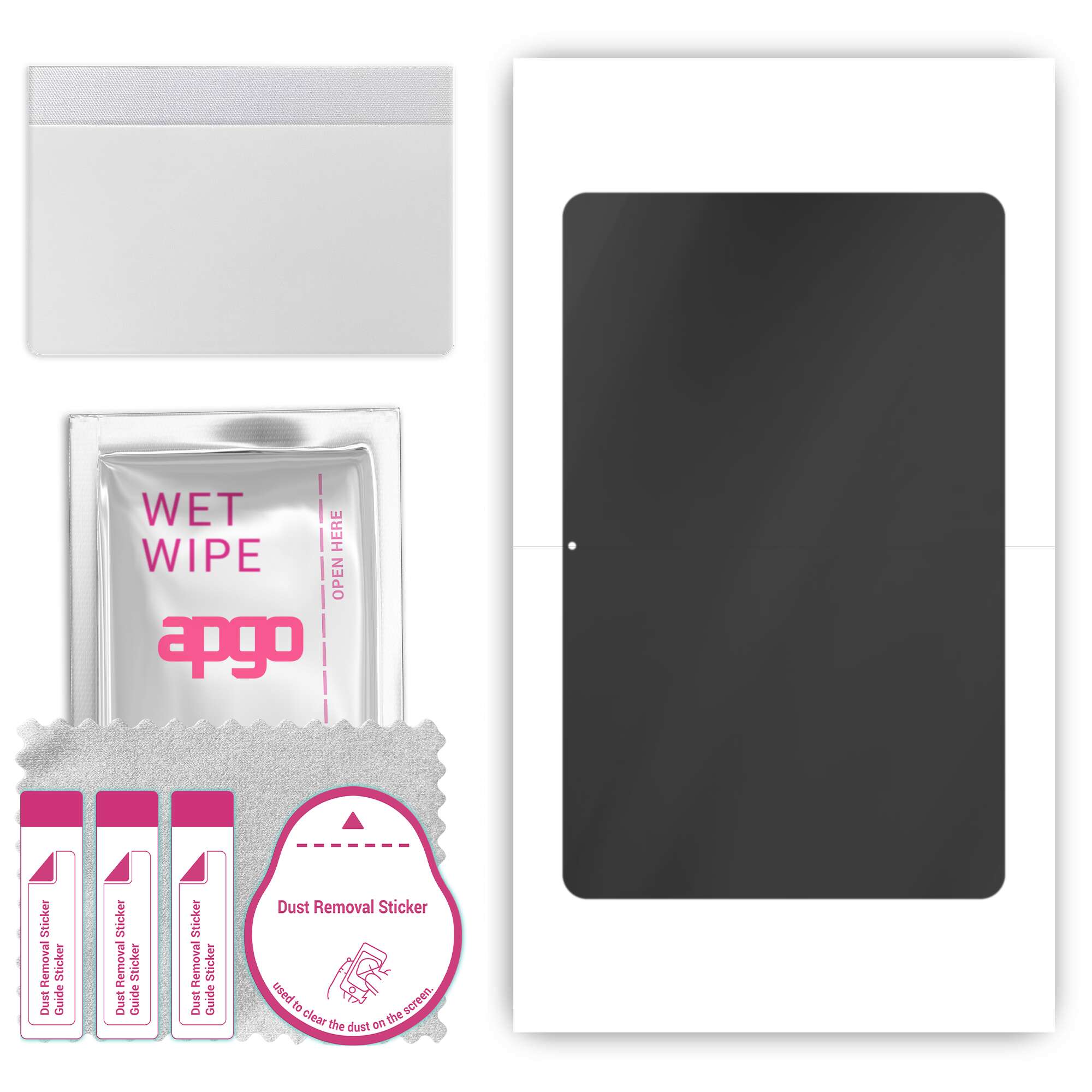 

apgo Hydrogel Privacy Matte Screen Protector for Huawei MatePad 10.4 2022, Anti Spy, Hydrogel Film, Flexible, Soft TPU with positioning layer easy ins