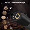 Battery Powered Pepper Grinder Electric Adjustable Coarseness Automatic Peppercorn Sea Salt Cordless Grinder Kitchen Tools