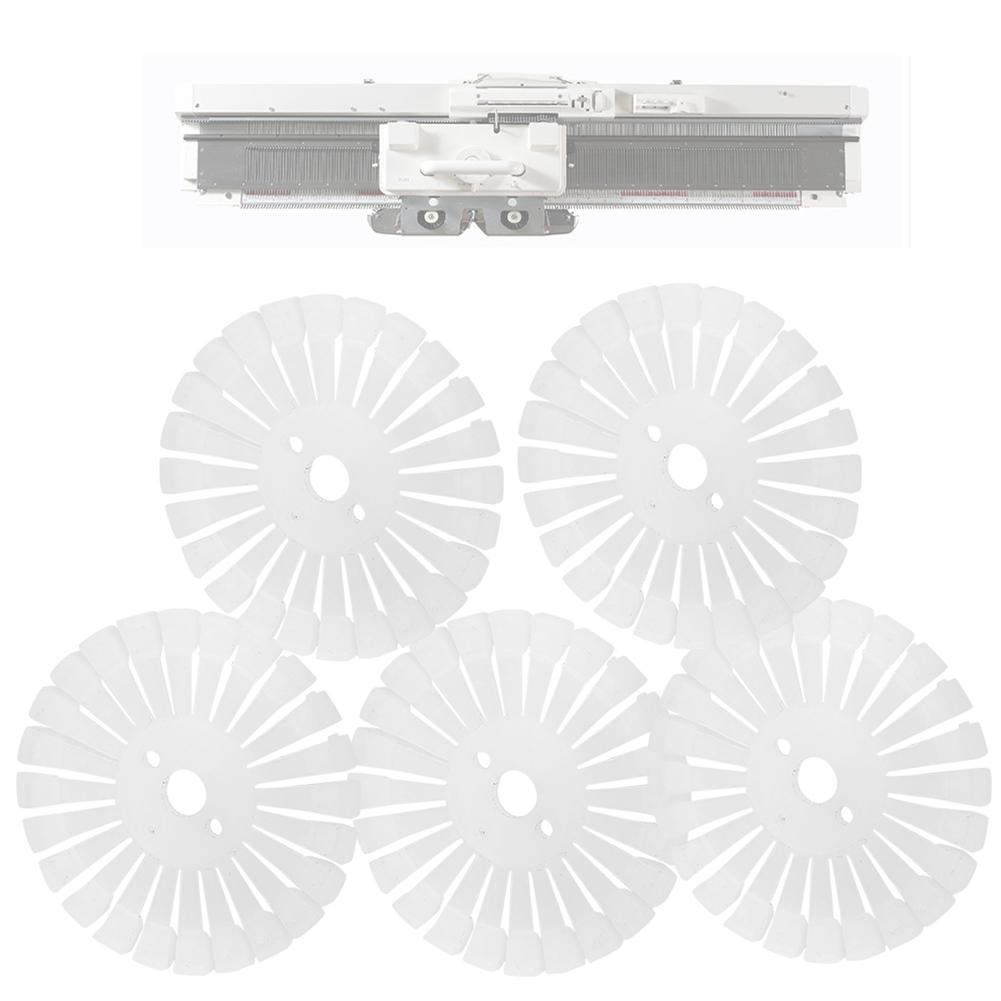 5 szt. Plastikowe akcesoria bloku bębna głównego do Silver Reed SK280 SK260 SK360 SK326 SK327 SK218