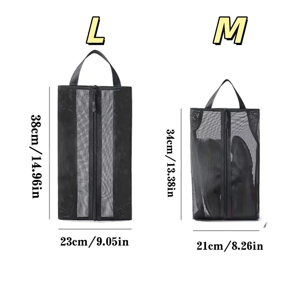 1PC Travel Shoe Bags, Resistant Sturdy Zipper, Shoes Storage Bag, Shoes Packing Organizer, Unisex Shoe Pouch for Home Storage