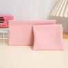 2pcs/set Travel Makeup Bag Lipstick Key Earphone Data Cable Organizer Pouch Card Holder Coin Purse Automatic Closure Storage Bag
