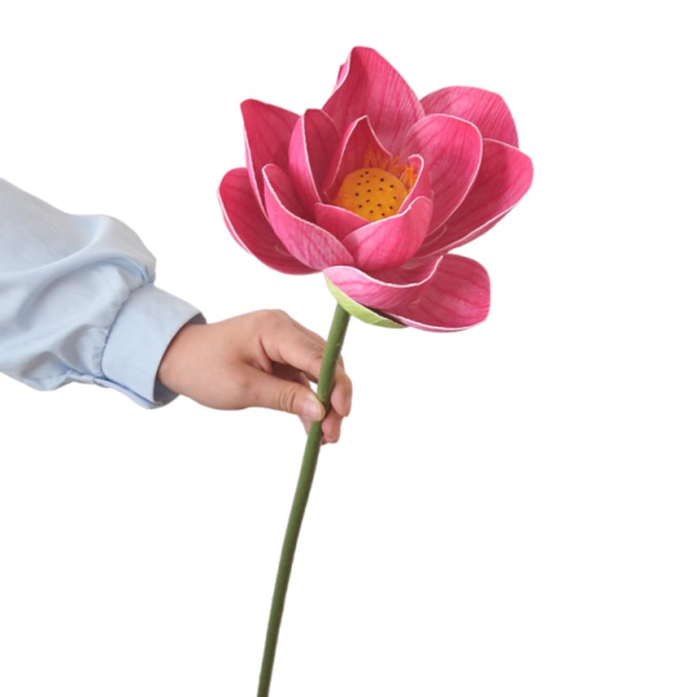 Lifelike Simulated Lotus EVA Decorative Fake Flower Fake Lotus Seedpod  Pastoral Decorative