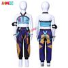 ANIMECC IN STOCK Size110cm-150cm Huntrix Zoey Cosplay Kids Costume Wig Movie K-pop Demon Hunter Cosplay Halloween Party Outfits