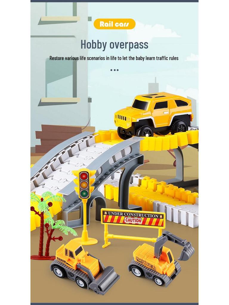 Electric Engineering Toy Car Assembly Set