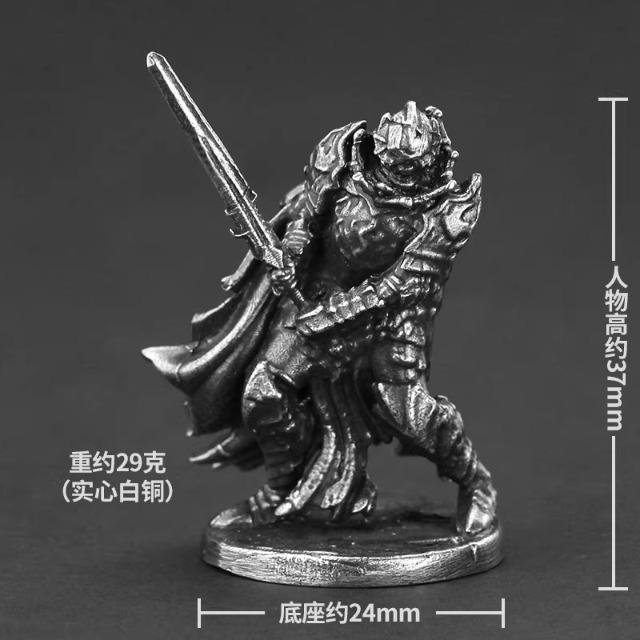 

Metal Warrior Legion Action Figure Miniature Tabletop Wargame Collectible Toy Gift for Men Home Office Desk Decoration