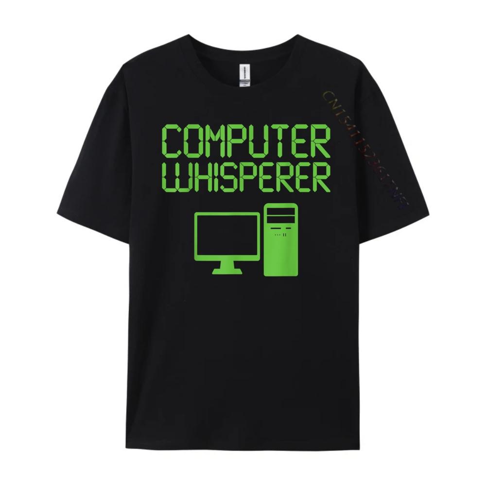 Funny It Nerd Computer Whisperer Genius T Vintage T Shirt Men New Year 2025 Mothers Day