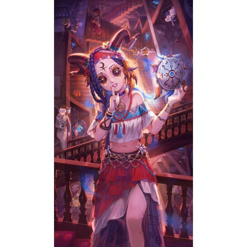 

Identity V Постер Аниме Постер Игры Садовница Маленькая Девочка Красная Леди Игра Ужасов Холст Принт Украшение Картина Декор Дома Комнаты 21cm×30cm NoFrame