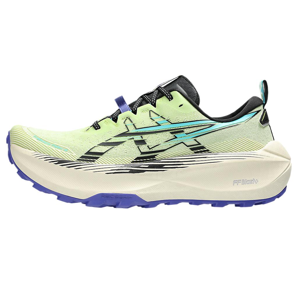 Asics Trabuco Max 4 Lime Green Men Sneakers Black 1011B976-300 42
