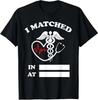 Future Doctor I Matched Medicine Match Day 2025 Unisex T-Shirt