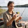 Fishing Floating Crankbait with Rattles, Lifelike Fish Pattern for and Trout