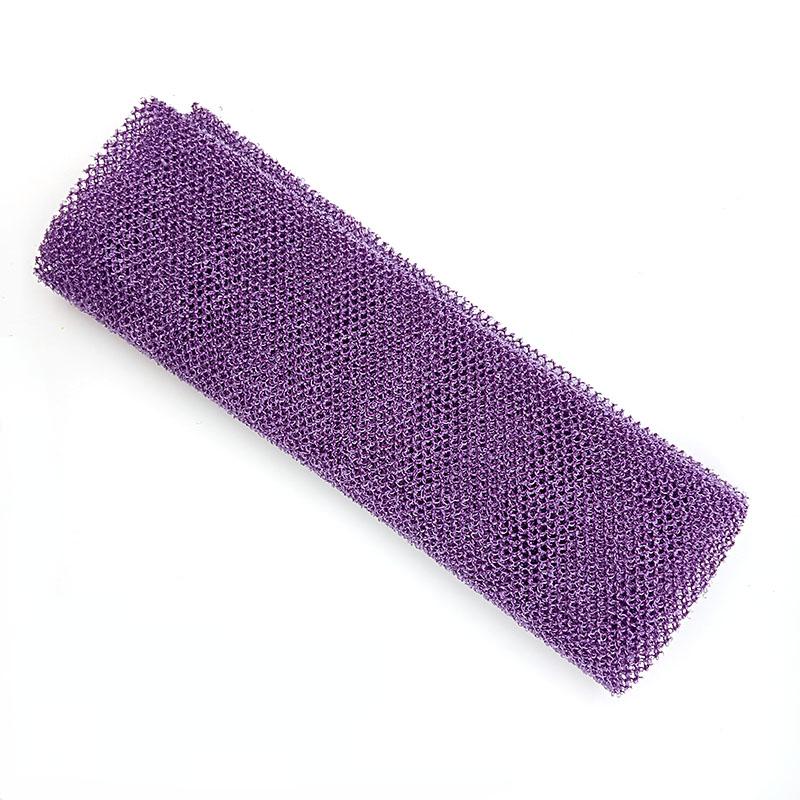 

Африканская сетка Длинная ванна для тела Отшелушивающая сетка для душа Скраб для тела Скраб для спины Гладкая кожа Красота Кожа Ванна Мытье фиолетовый