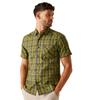 Regatta Mens Mindano IX Checked Short-Sleeved Shirt