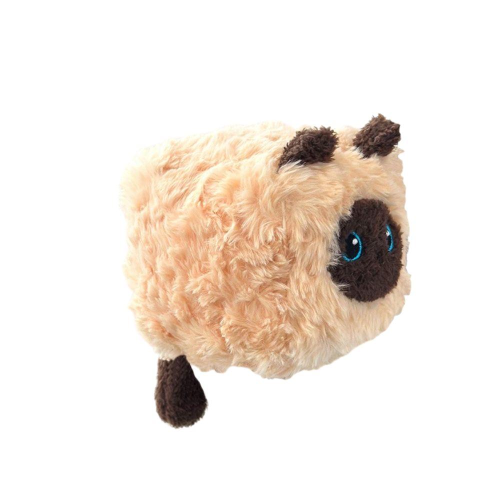 Comfortable Stuffed Cat Doll PP Cotton Siamese Cat Plush Kids Toy Kitten Plush Toy Home Decoration