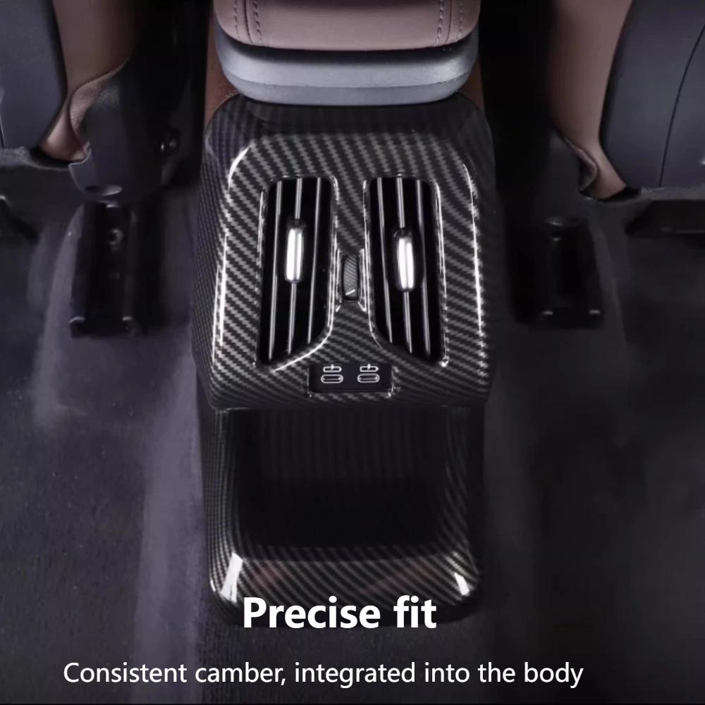 For X1 iX1 U11 2023-2026 Rear Anti Kick Cover Air Vent Trim Interior Accessories