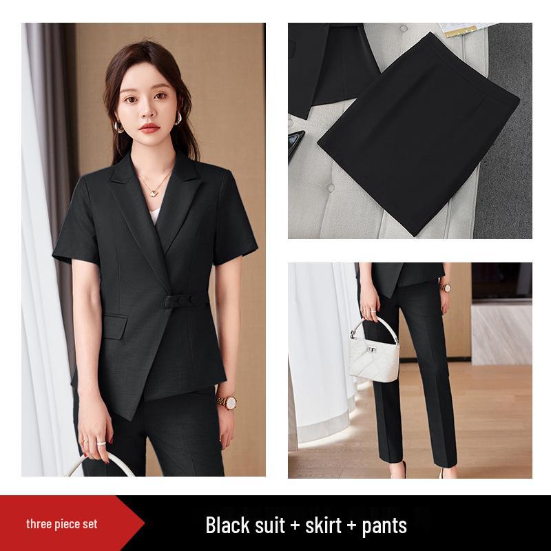 Women's Premium Summer Business Suit for Professional Office Wear