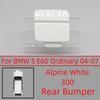 For BMW 5 E60 520i 523i 528i 528xi 530xi 535d 540i 530i 2004-2007 51127119151 Auto Rear Bumper Towing Hauling Hook Eye Cover Cap