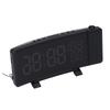 Projector Alarm Clock FM Radio Function Curved Screen HD LED Displays Temperature Humidity Digital Dual Alarm Clock