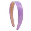 Women's PU Leather Headband 3cm Wide Non-Slip Fashion Hair Accessories for Kids and Girls Children Party Headwear Hairbands