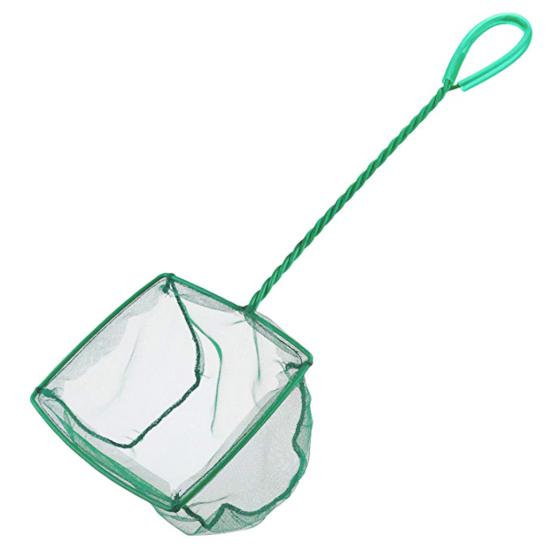 Fish Net Long Handle Strong Bearing Aquarium Accessory Fine Mesh Aquarium Net for Transferring