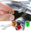 4 Stück Auto Reifen Sechskant Ventilkappe Schraubentyp Staubdicht Für 159 147 156 166 Giulietta Giulia Mito Stelvio Brera Spider