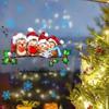 Christmas Cute Bird Wall Sticker Home Decoration Branch Wall Sticker Glass Window Paste Double Sided Visual Decoration Accessory