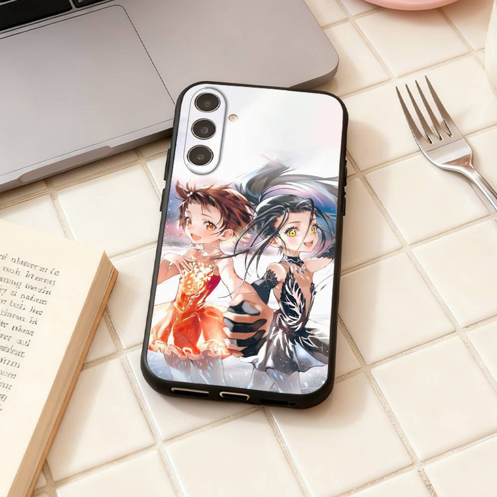 Medalist Anime Inori   phone Case For Samsung Galaxy A73,A72,A71,A70,A53,A52,A51,Others Soft Black Shell