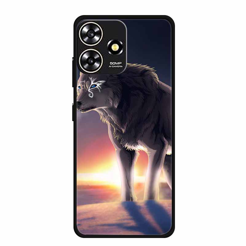 Cool Silicone Cover for ZTE Blade V50 Design 4G Case Printed Fashion Soft Back Cover for Blade V50Design Case Protective Shells