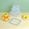 Kitchen Refrigerator Preservation Box, Household Square Plastic Box, Food Storage and Sealing Box