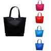 Timeless Design Foldable Button Shopping Bag Reusable Tote Pouch For Women