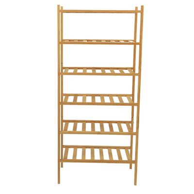 Shoe Rack Stackable Standing Shoe Shelf Storage Organizer for Entryway Hallway Closet Natural Color
