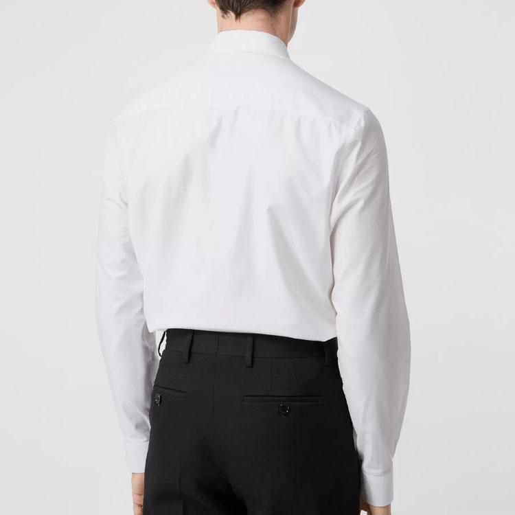 Burberry Shirts Men's White Lapel Moderate Other 45629761