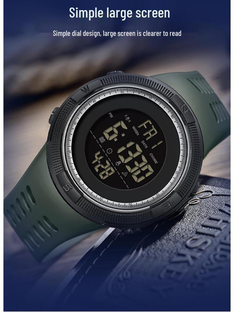 OFNS Popular Multifunctional Luminous Sports Watch for Students