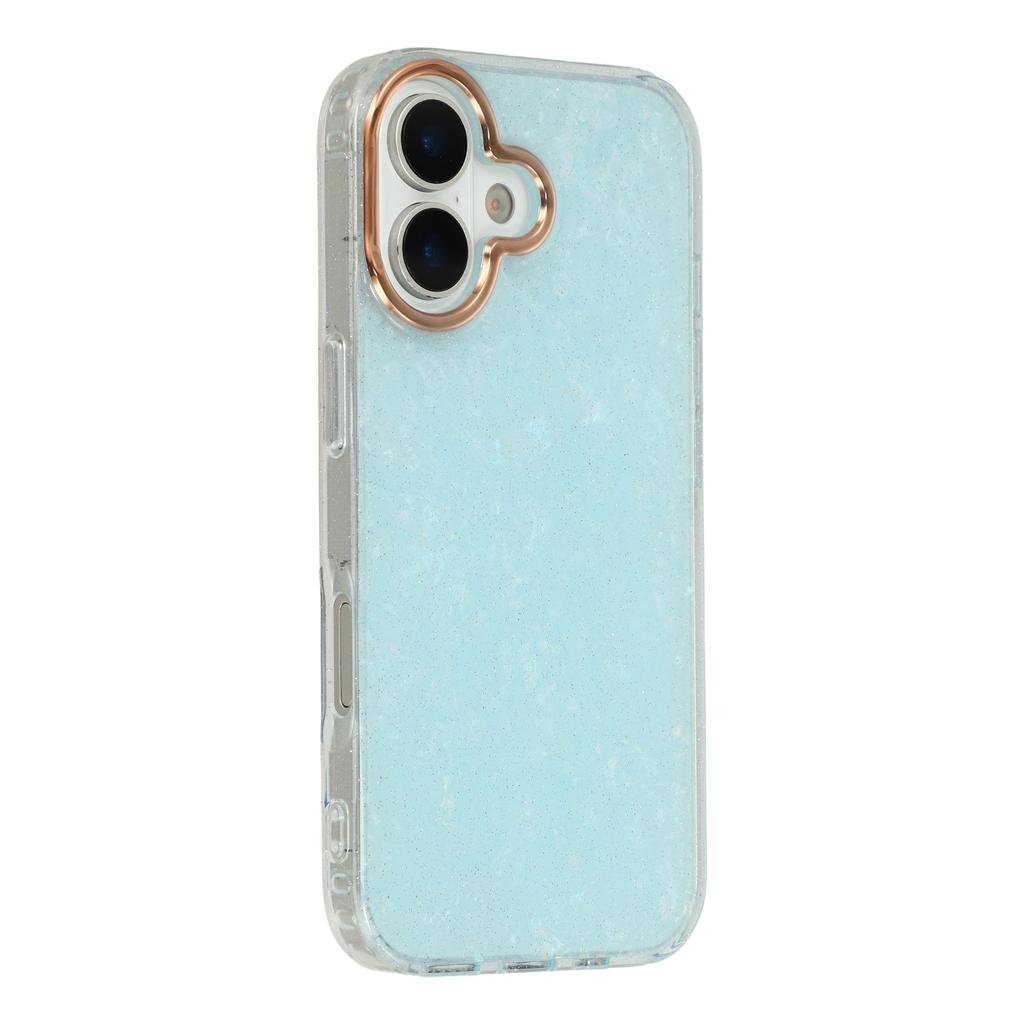 For iPhone 17 Case IMD Shell Pattern PC + TPU Phone Cover