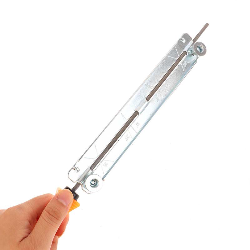 4Mm/4.8Mm Mechanical Chainsaw Sharpening Files With Plastic Handle Woodworking Chain Saw Tool Abrasives Tools Accessories