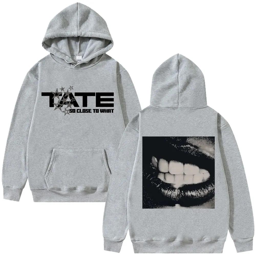 Tate McRae 2025 Konzert-Hoodie „Miss Possessive Tour 2025“ – Modischer Oversize-Fleece-Hoodie für Damen und Herren