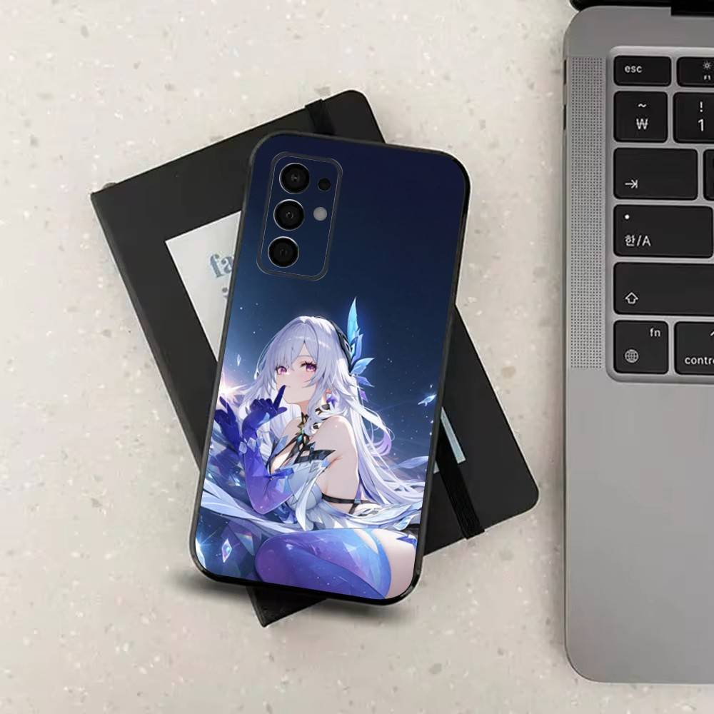 G-GENSHIN IMPACT S-Skirk Phone Case For Samsung Galaxy A73,31,32,72,41,J7,8,9,53,52,71,22,Note Soft Black Silicone Cover
