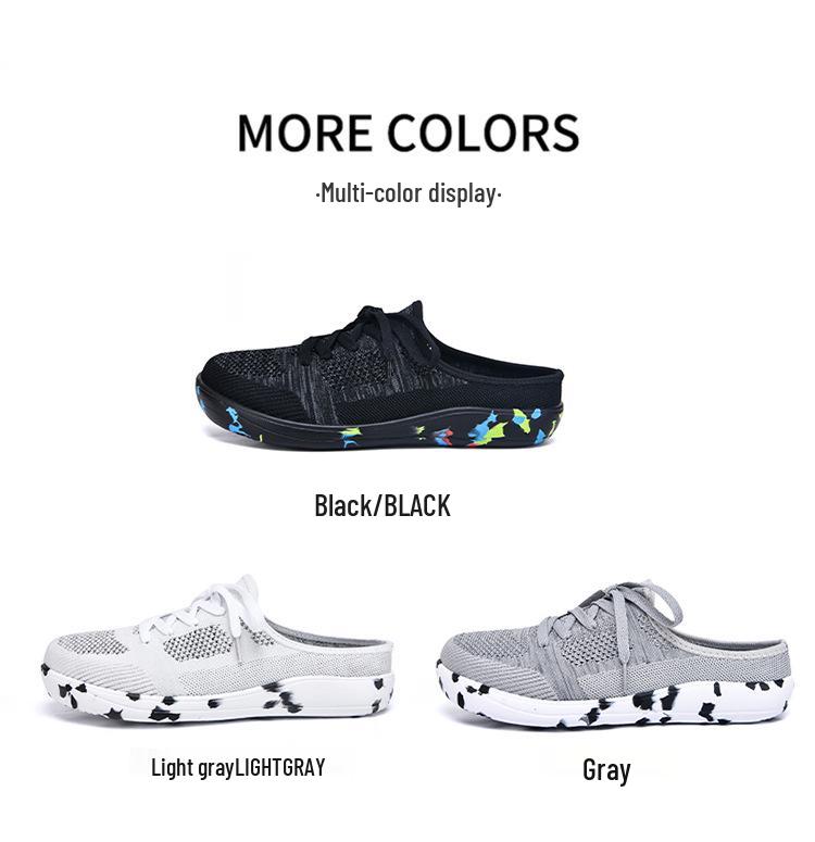 New Unisex Slip-On Casual Shoes: Lightweight, Wide-Toe Design for Men & Women, Perfect for Outdoors.