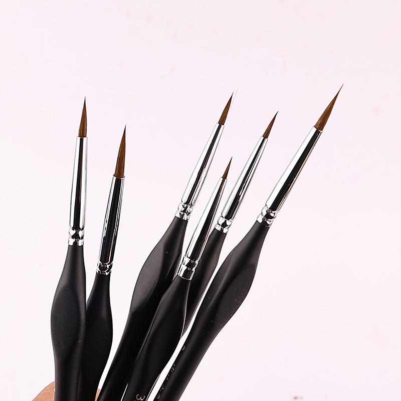 Langhao Triangular Brush & Pen Set for Art and Nail Detailing