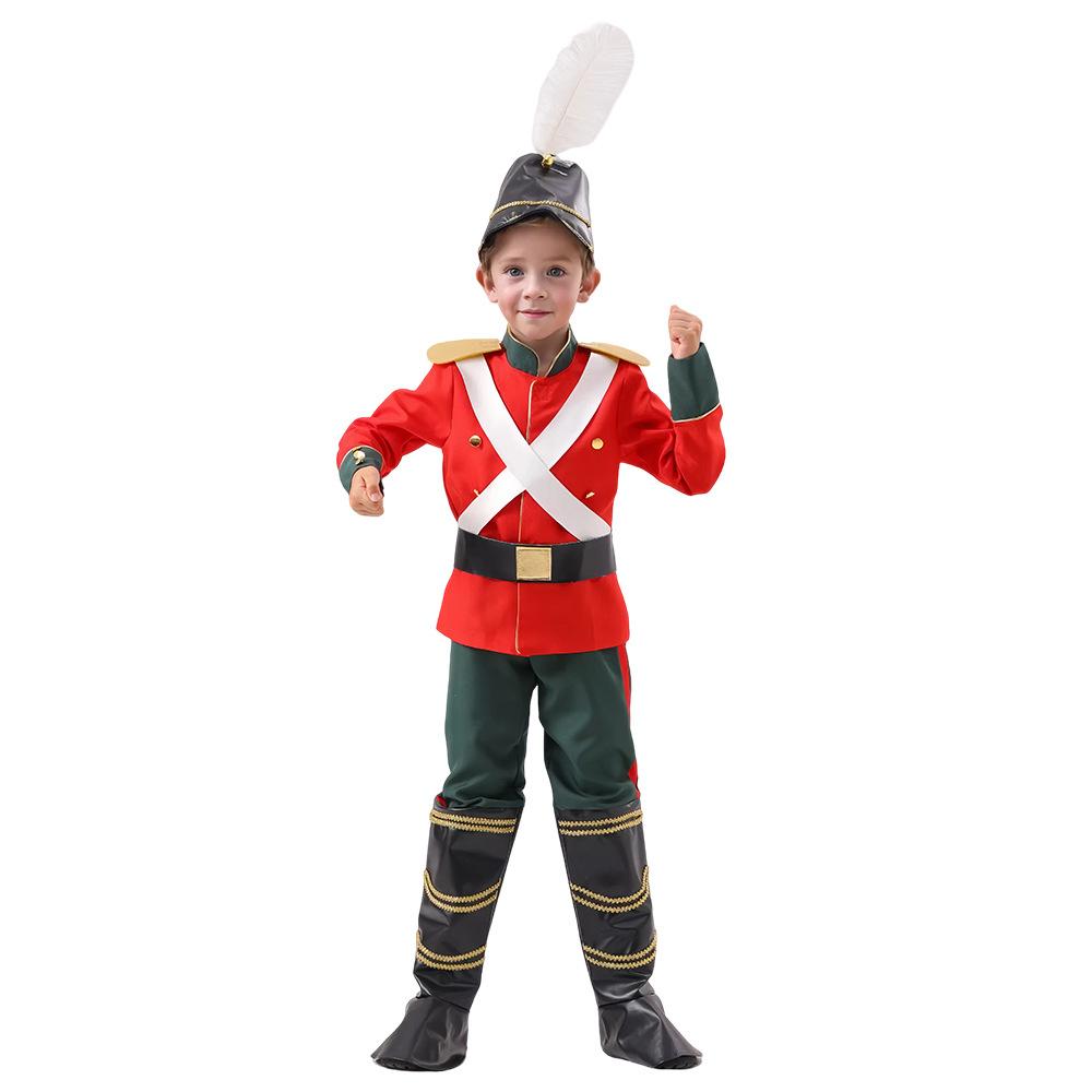 Toy Soldier Costume Cosplay Costume, British Costume, Stage Performance Costume, Children s Performance Costume, Halloween Set 110