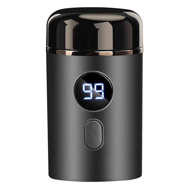 Rechargeable Travel Men's Mini Electric Razor – Full Body Washable, Portable.