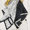 Signature Initial Women's 2-Piece Silk Mono Scarf SCF007