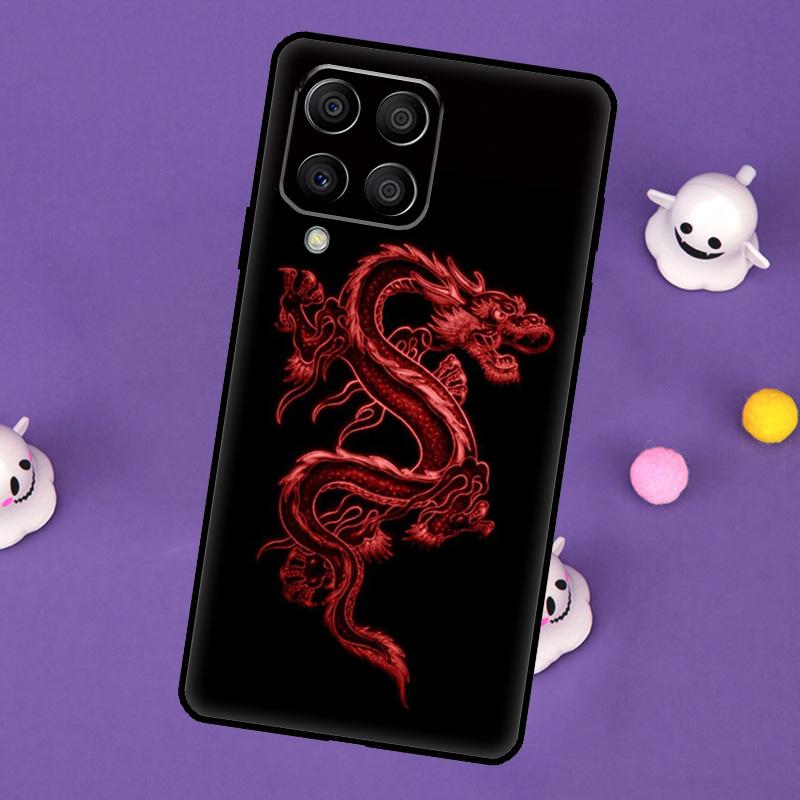 Asian Chinese Dragon Cover For Samsung Galaxy M32 M52 M12 M13 M33 M23 M53 M15 M55 M31 M51 M14 M34 M54 M20 Case