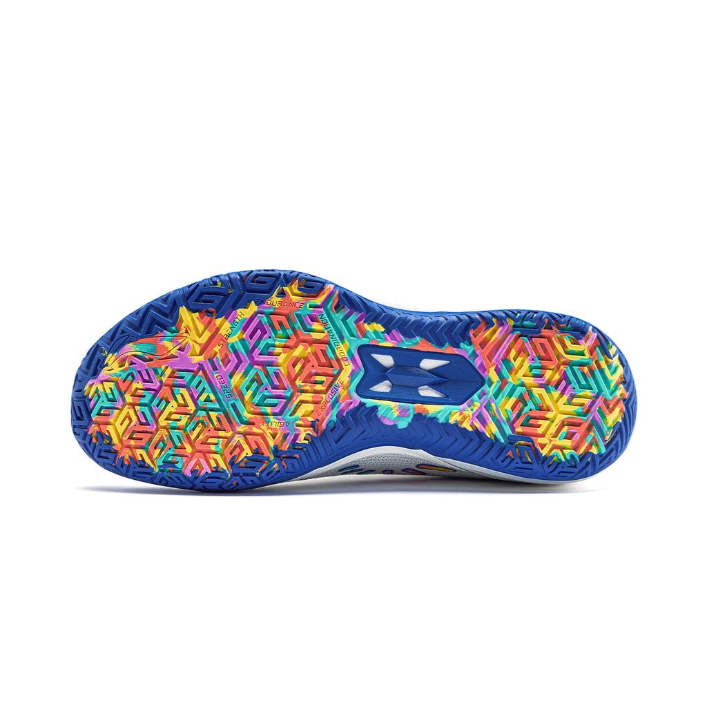 Li Ning Blade 6 V2 Tlumení Protiskluzové Odolné proti oděru Prodyšné Odrazový Grip Nízké Basketbalové boty Unisex ABAV087-36