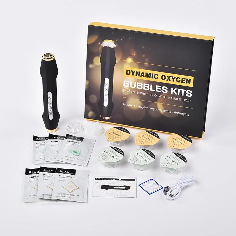Portable Oxygenating Bubble Skin Rejuvenation Device for Home Use