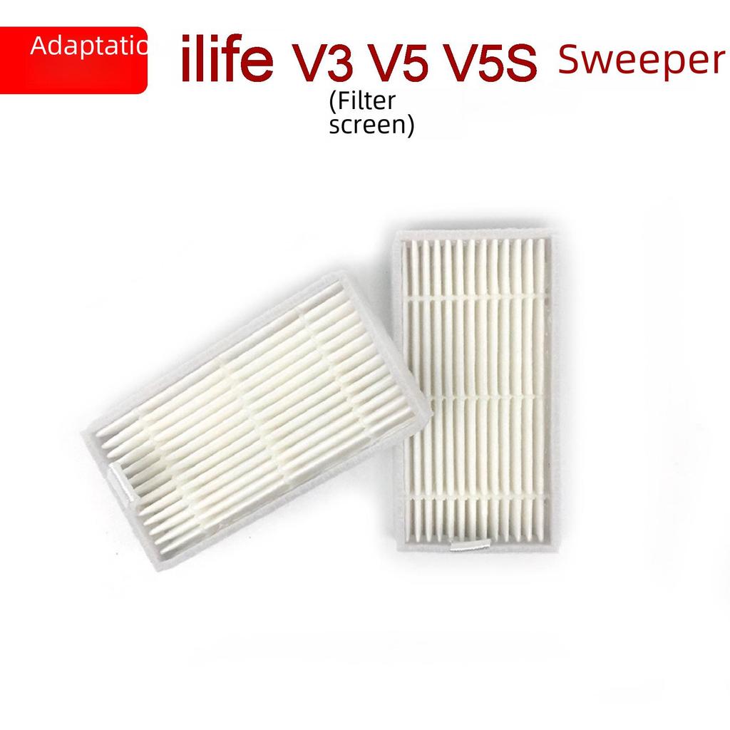 Compatibil cu accesoriile pentru măturatoare ILIFE: X3, V3, V3s, V5s, V5pro - Filtru de măturat din bumbac Haipa.